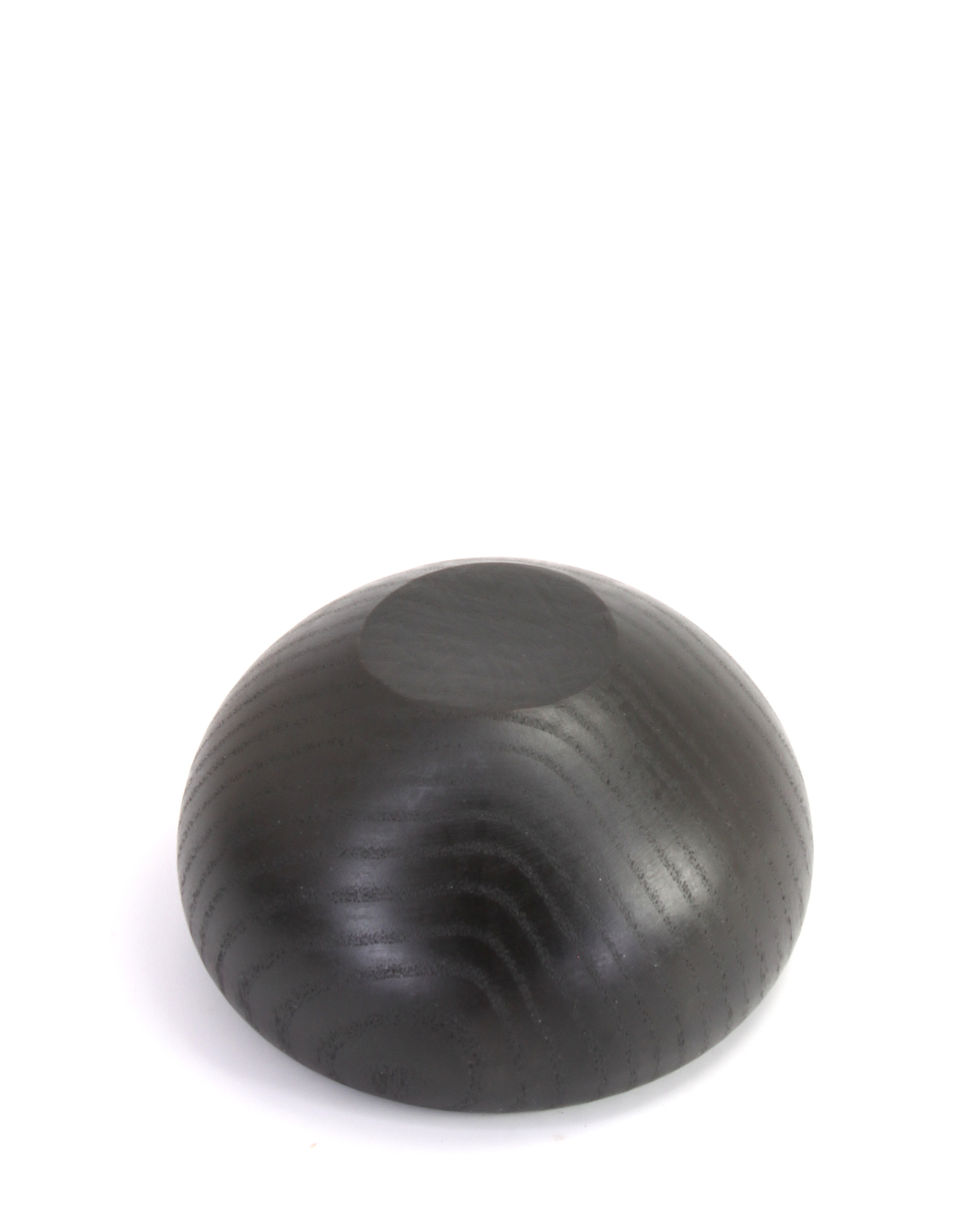 Small Round Form, inspired by Japanese Lacquerware