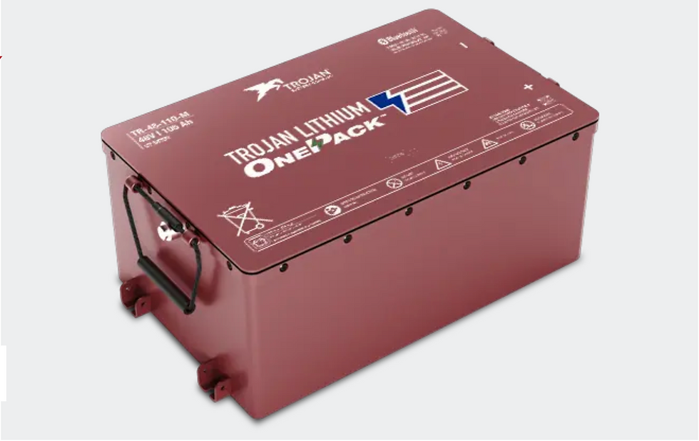 Thumbnail: Trojan 48 Volt 105 Ah lithium bundle kit