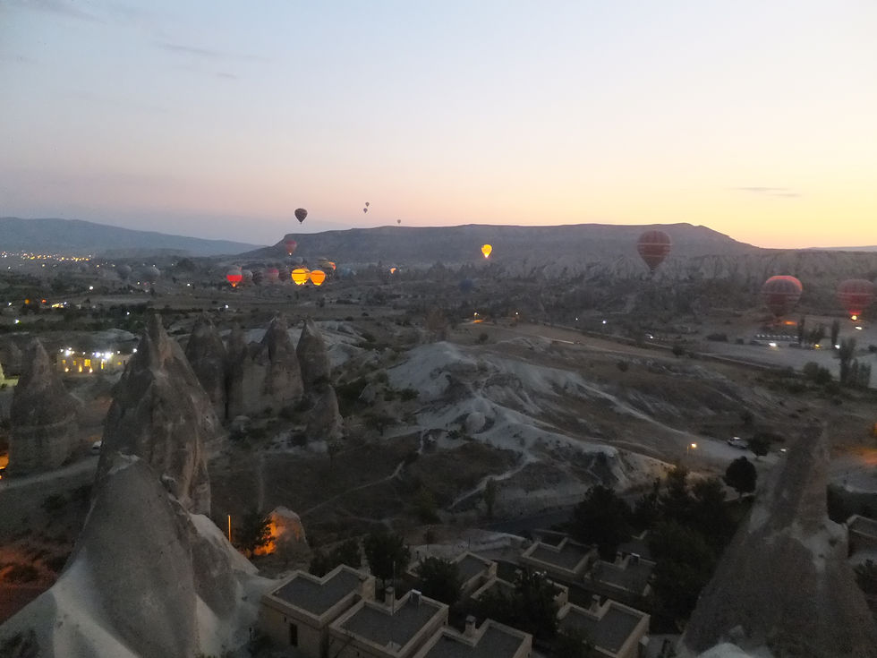 photograph balloons Cappadocia