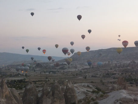 Photographing Hot Air Balloons Goreme/Cappadocia: