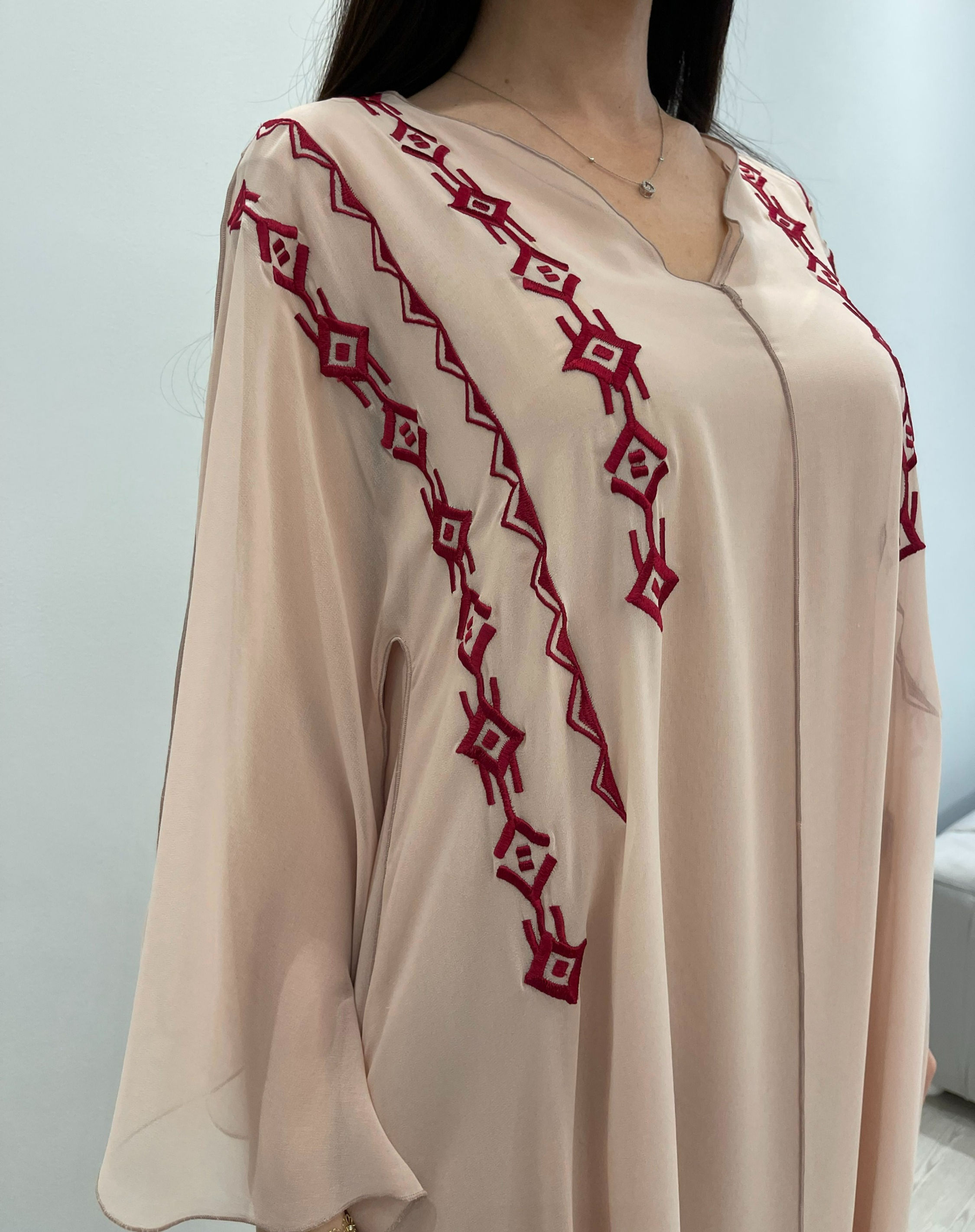 Chiffon Machine Embroidery