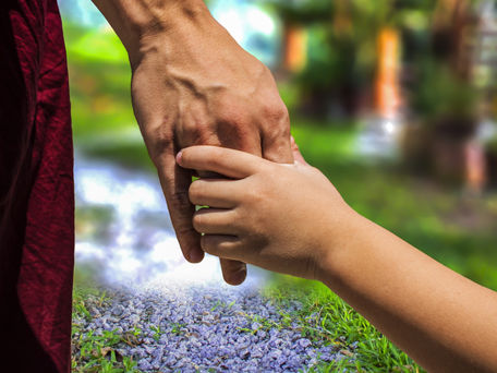 Why we hold hands