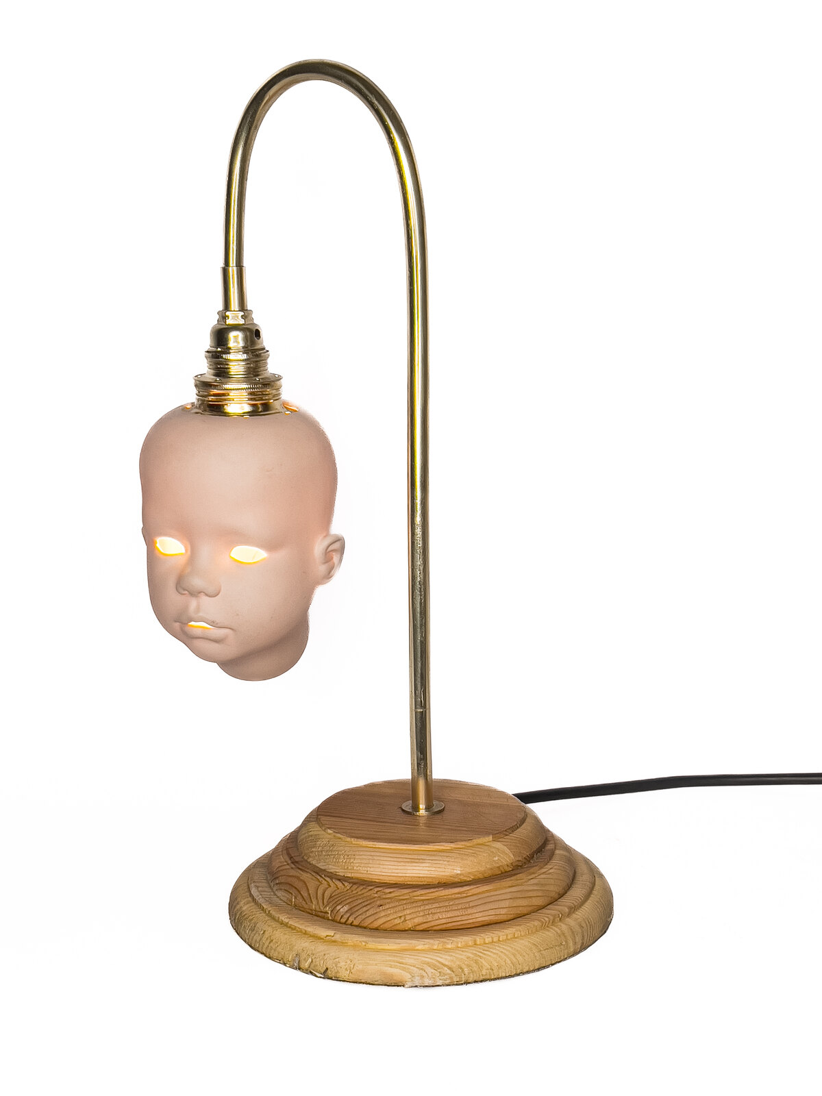 Creepy Baby Lamp, detail