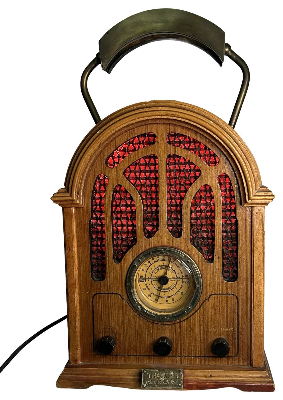 Radio #2 in the studio, switched on