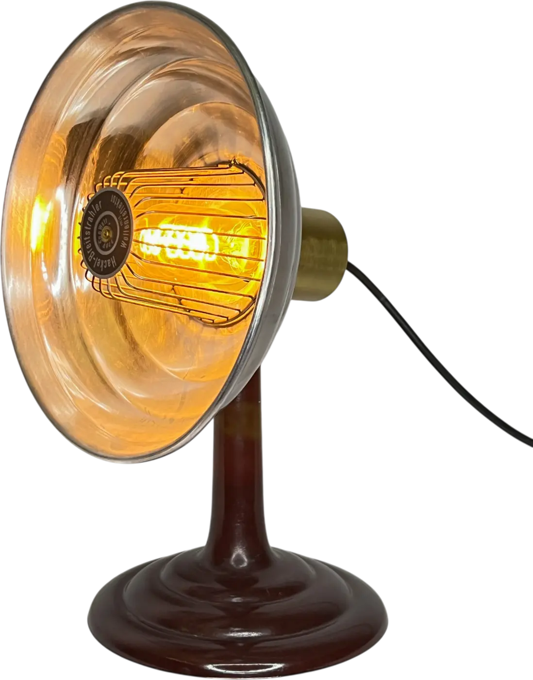 VentiHeater, Once a heater, now a table lamp.
