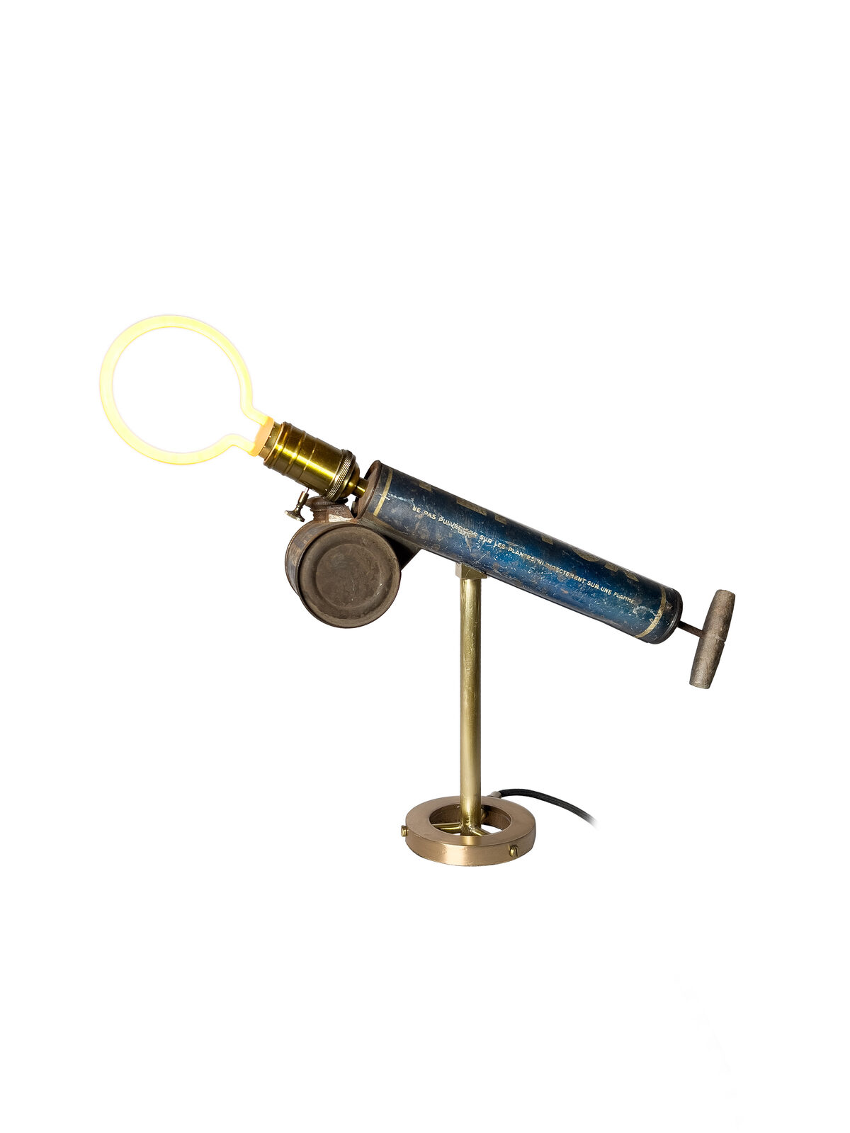 Flit Lamp, detail