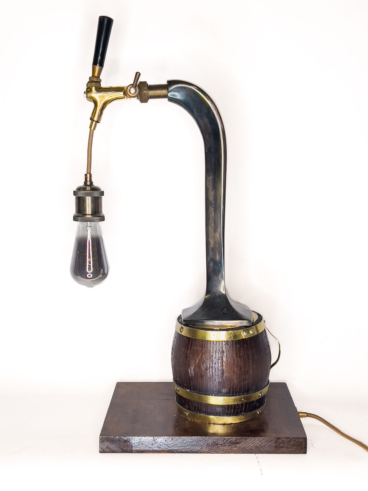 Beer Tap Lamp, detail