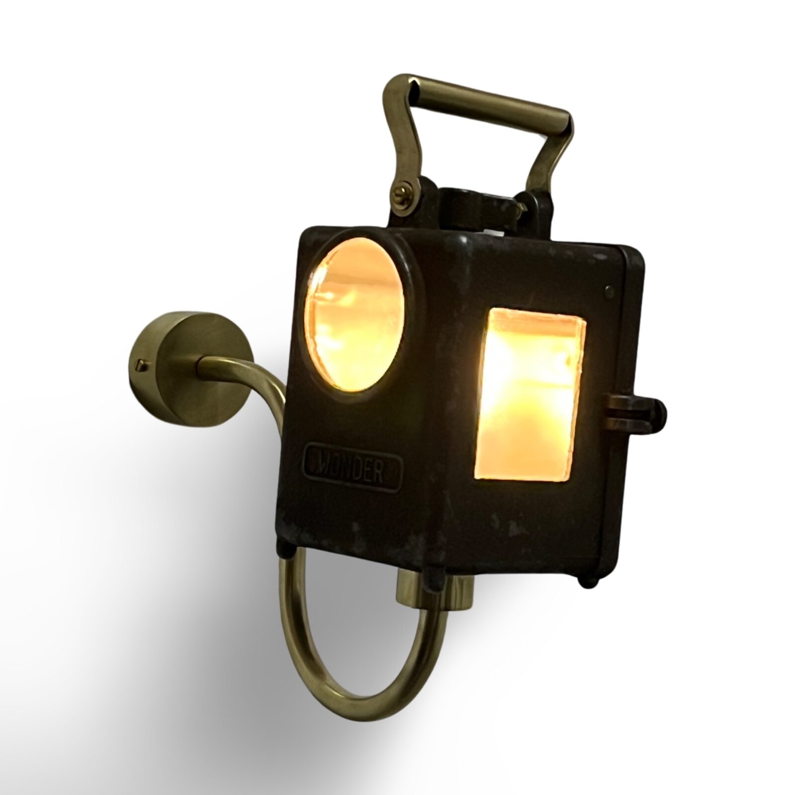 Train Wall Lamp #1, detail
