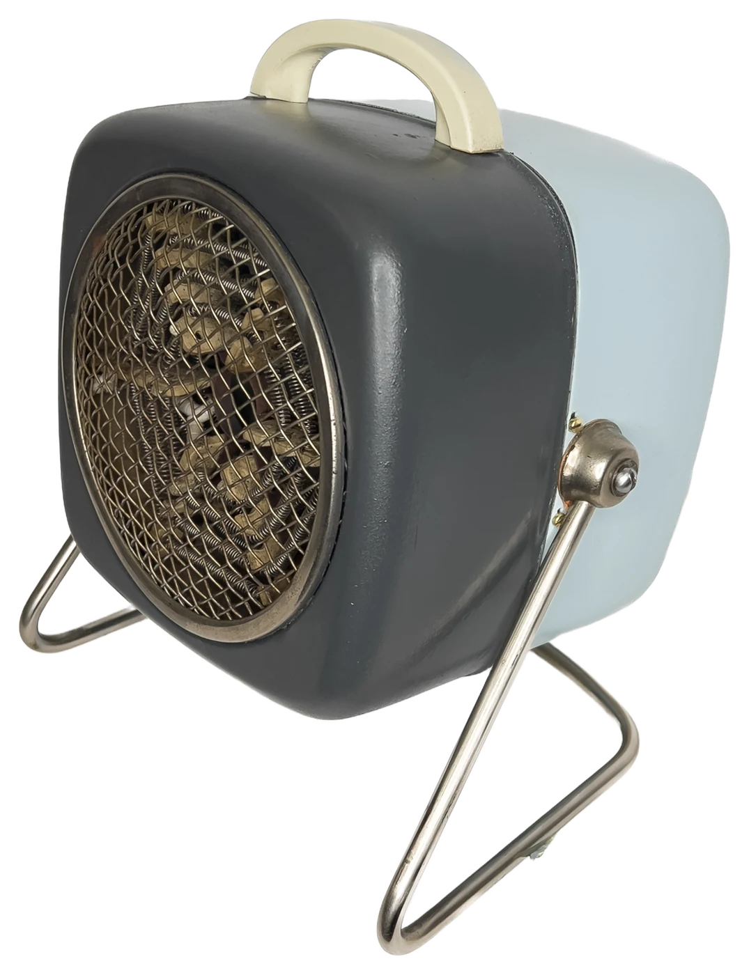 Baby Disco Heater, Once an electric heater, now a table lamp.