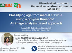 Seminar: Classifying age from medial clavicle using a 30-year threshold: An image analysis based approach