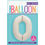 Thumbnail: Cream nude foil number balloon 0