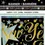 Thumbnail: 12ft black and gold Happy New Year foil banner with stars and champagne glasses, can be cut into smaller sections.