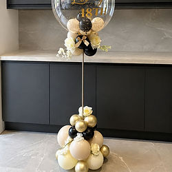 Personalised Bubble Balloon Stands | Ripley, Derbyshire
