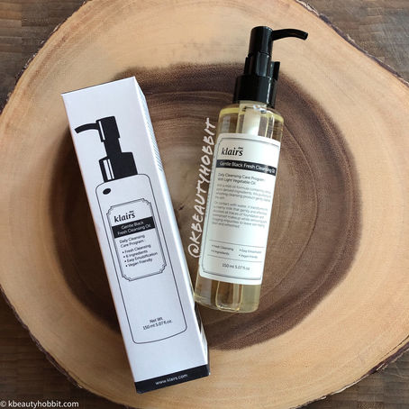 Klairs Gentle Black Fresh Cleansing Oil Review