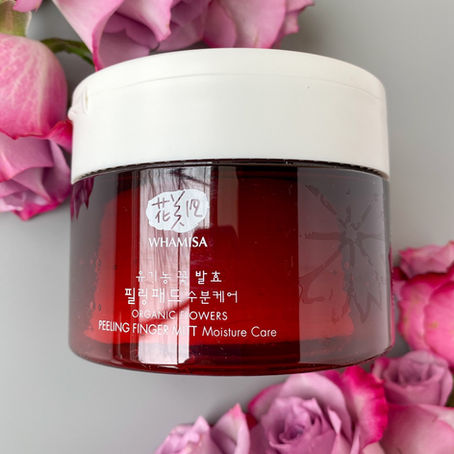 Whamisa Organic Flowers Serum Peeling Finger Mitt Review
