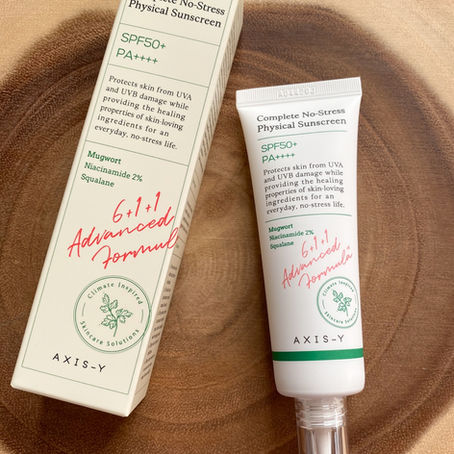 AXIS-Y Complete No-Stress Physical Sunscreen Review