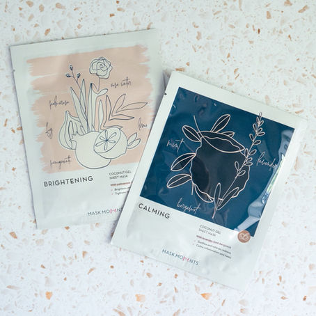 Mask Moments Coconut Gel Sheet Mask Review