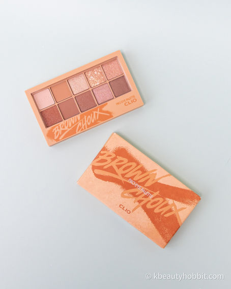 Clio Pro Eye Shadow Palette 02 Brown Choux Review