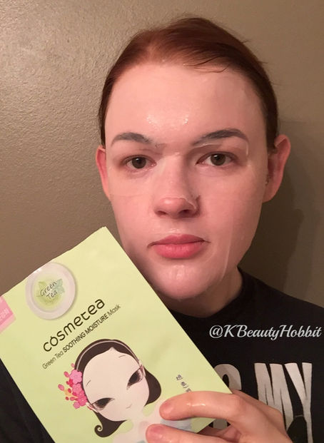 Cosmetea Green Tea Soothing Moisture Mask Review