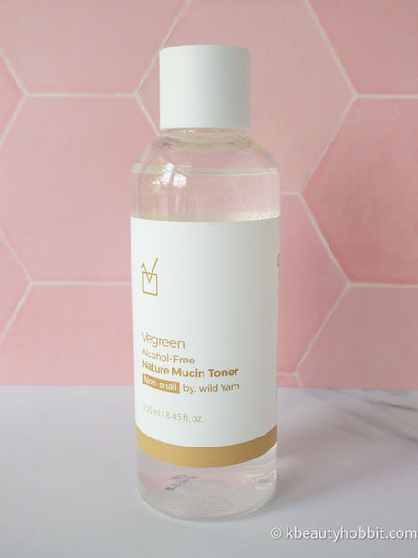 VEGREEN Alcohol-Free Nature Mucin Toner Review