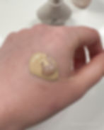 ETUDE Nymph Aura Volumer mixed with foundation