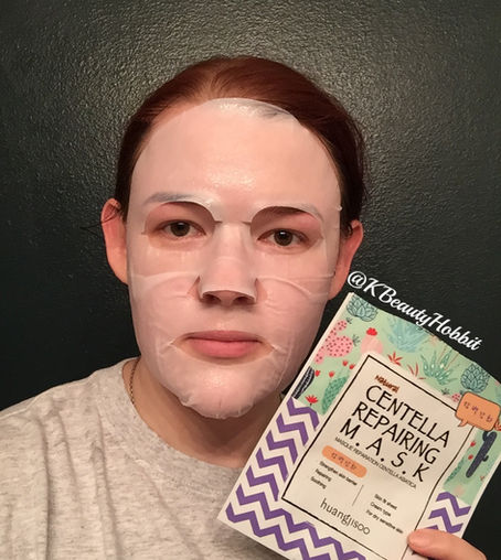 Huangjisoo Centella Repairing Mask Review