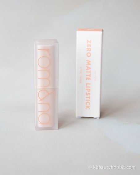 Rom&nd Zero Matte Lipstick Review