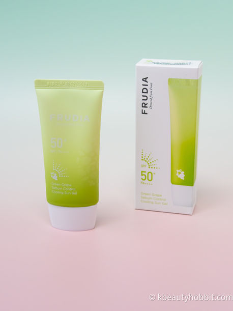 FRUDIA Green Grape Sebum Control Sun Gel SPF50+ PA++++ Review
