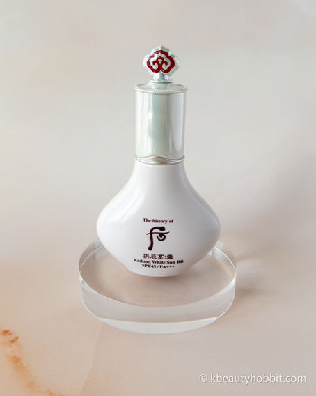 The History of Whoo Whitening Sun BB SPF45 PA+++ Review