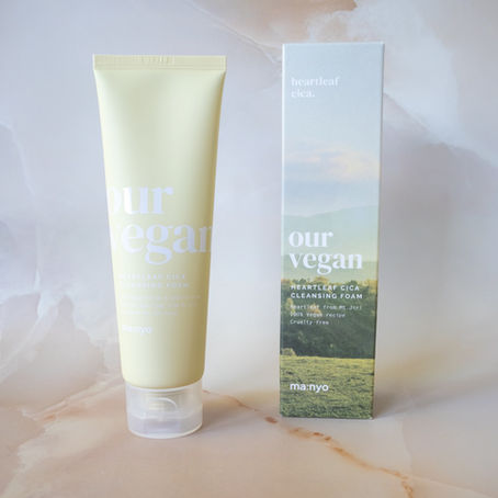 Manyo Factory Our Vegan Heartleaf Cica Cleansing Foam Review