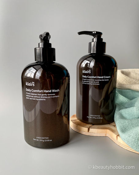 Klairs Daily Comfort Hand Wash and Hand Cream Review