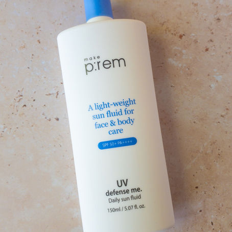Make p:rem UV Defense Daily Sun Fluid SPF 50+ PA++++ Review