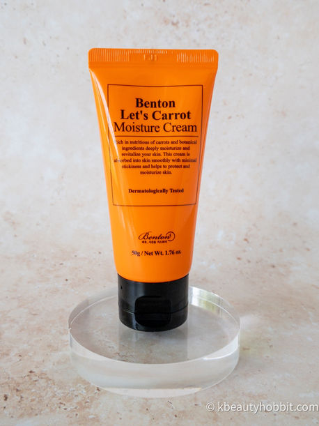 Benton Let's Carrot Moisture Cream Review