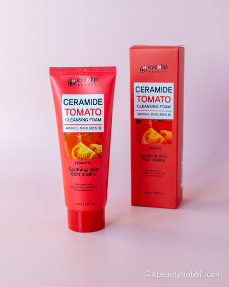 EYENLIP Ceramide Tomato Cleansing Foam Review