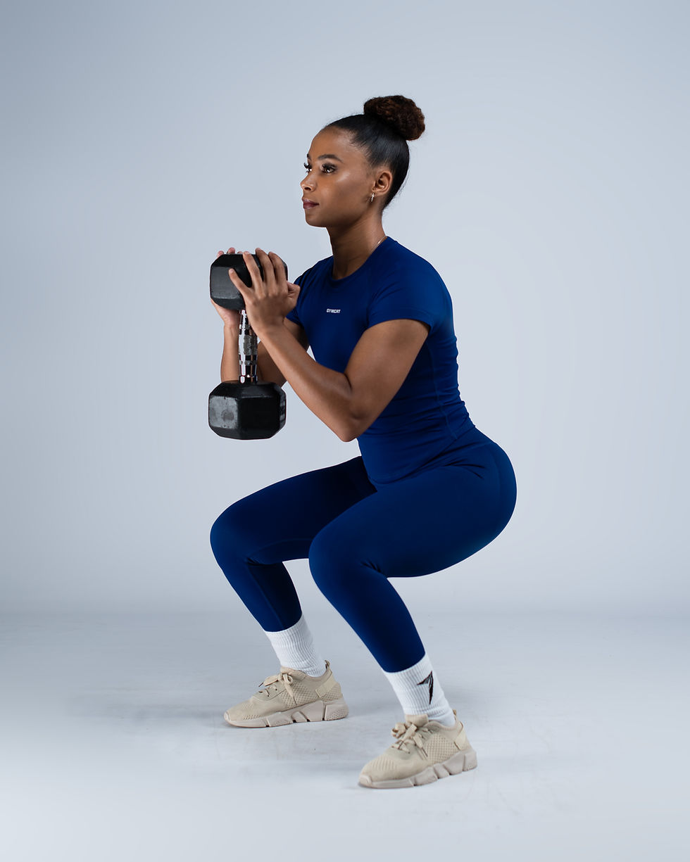 Thumbnail: Apex Seamless Compression T-Shirt- Obsidian Blue