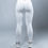 Thumbnail: Amplify Scrunch Leggings- Glacier White