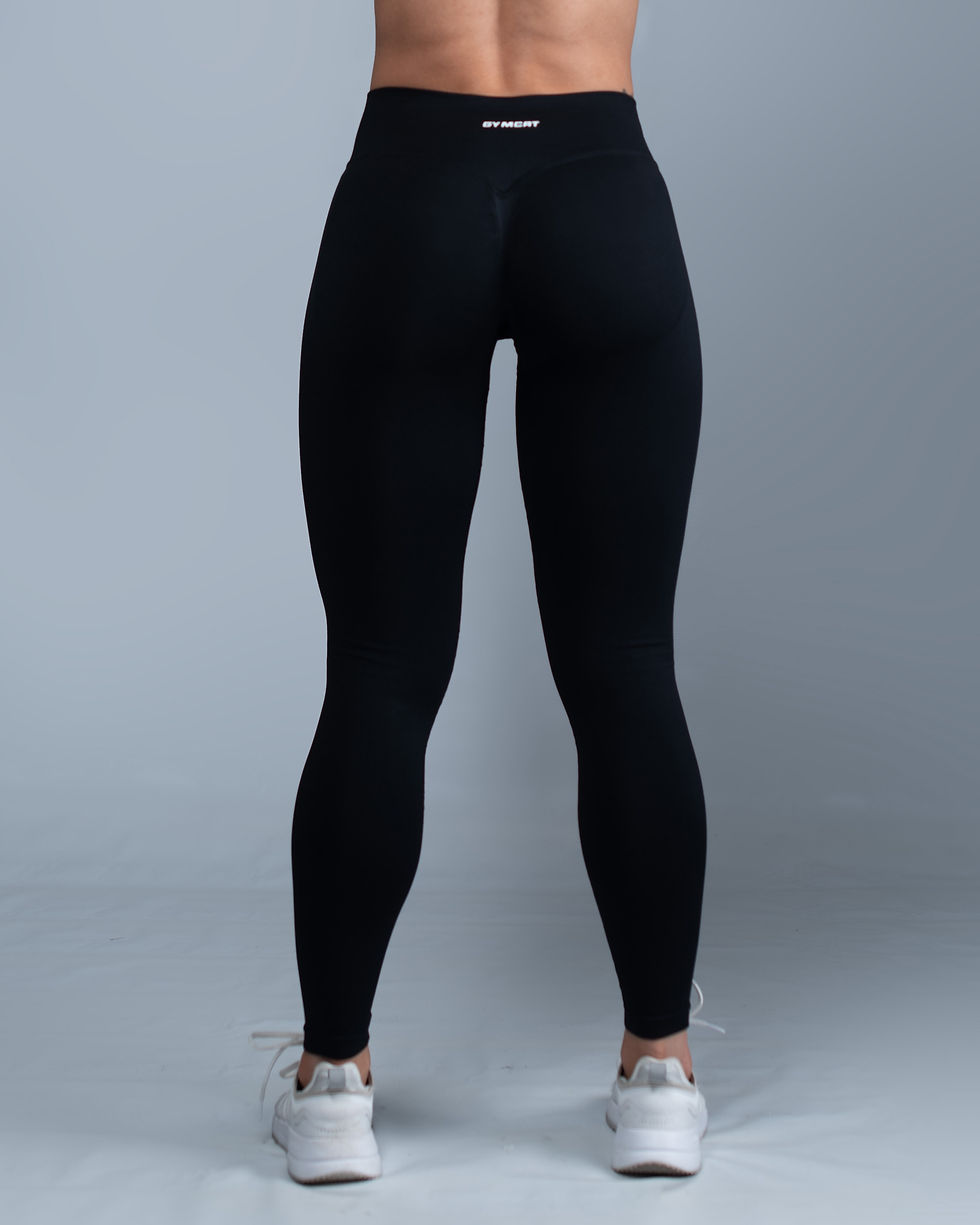 Thumbnail: Amplify Scrunch Leggings- Jet Black