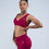 Thumbnail: Apex Seamless Scoop Neck Bra- Ruby Red