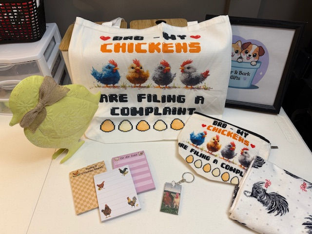 Chicken mystery box for chicken moms