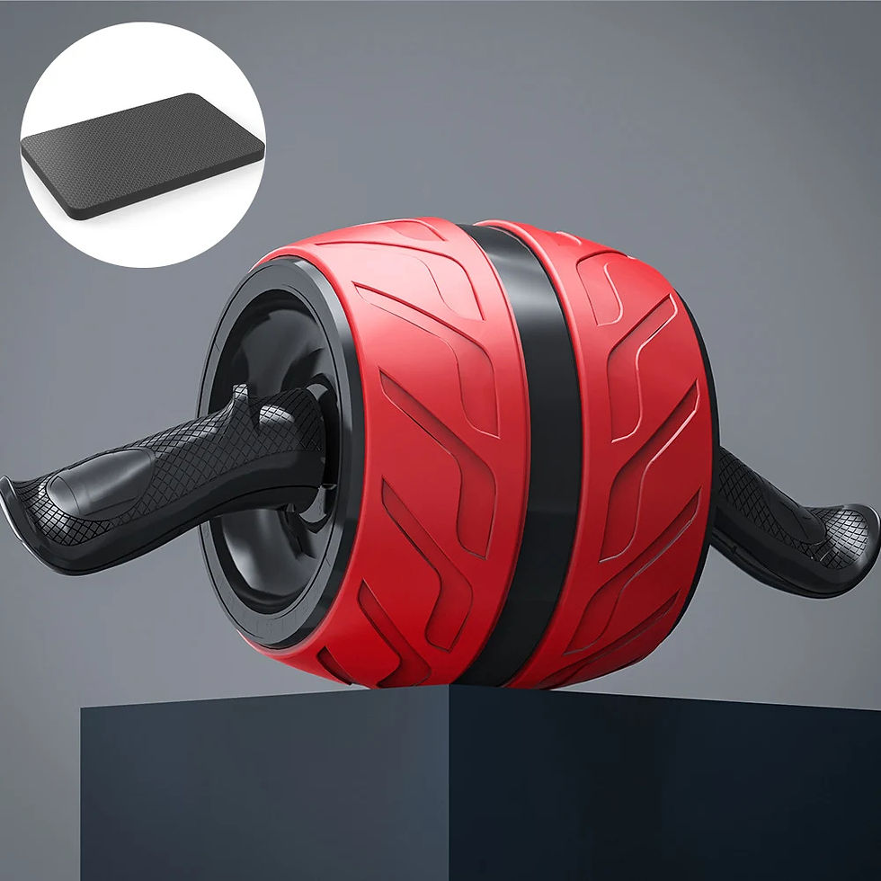 Miniatura: Rebound Ab Roller Healthy Belly Wheel with Knee Mat Abs Workout Equipment for Ho