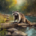 Raccoon feeding on valley river.jpg
