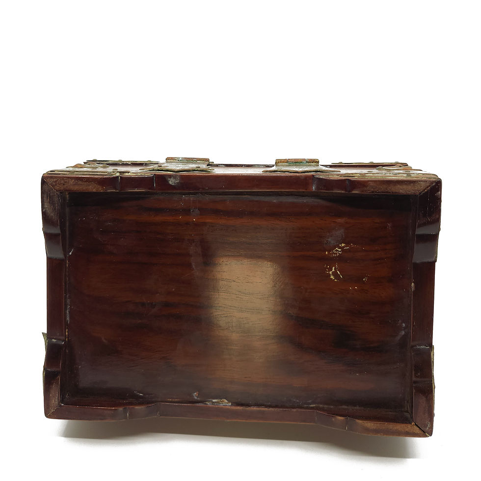 Thumbnail: Chinese Rosewood Jewelry Box