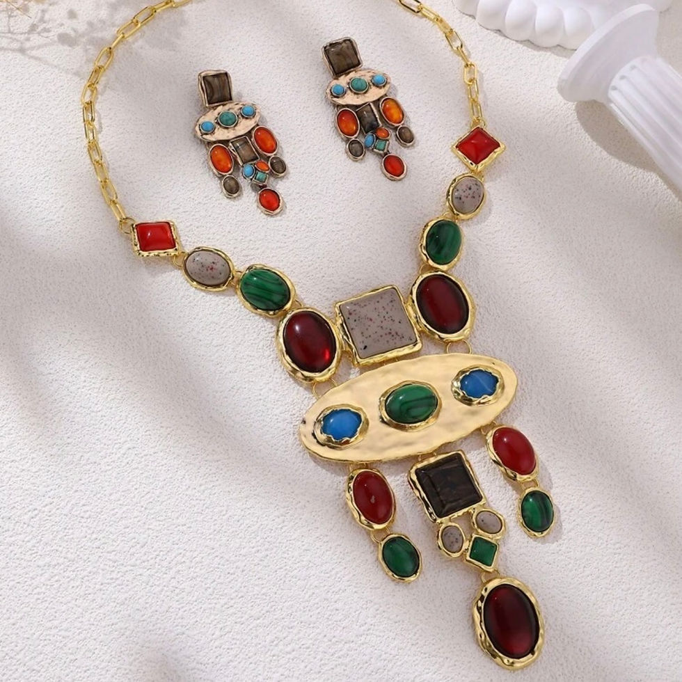 Miniatura: Colar Statement