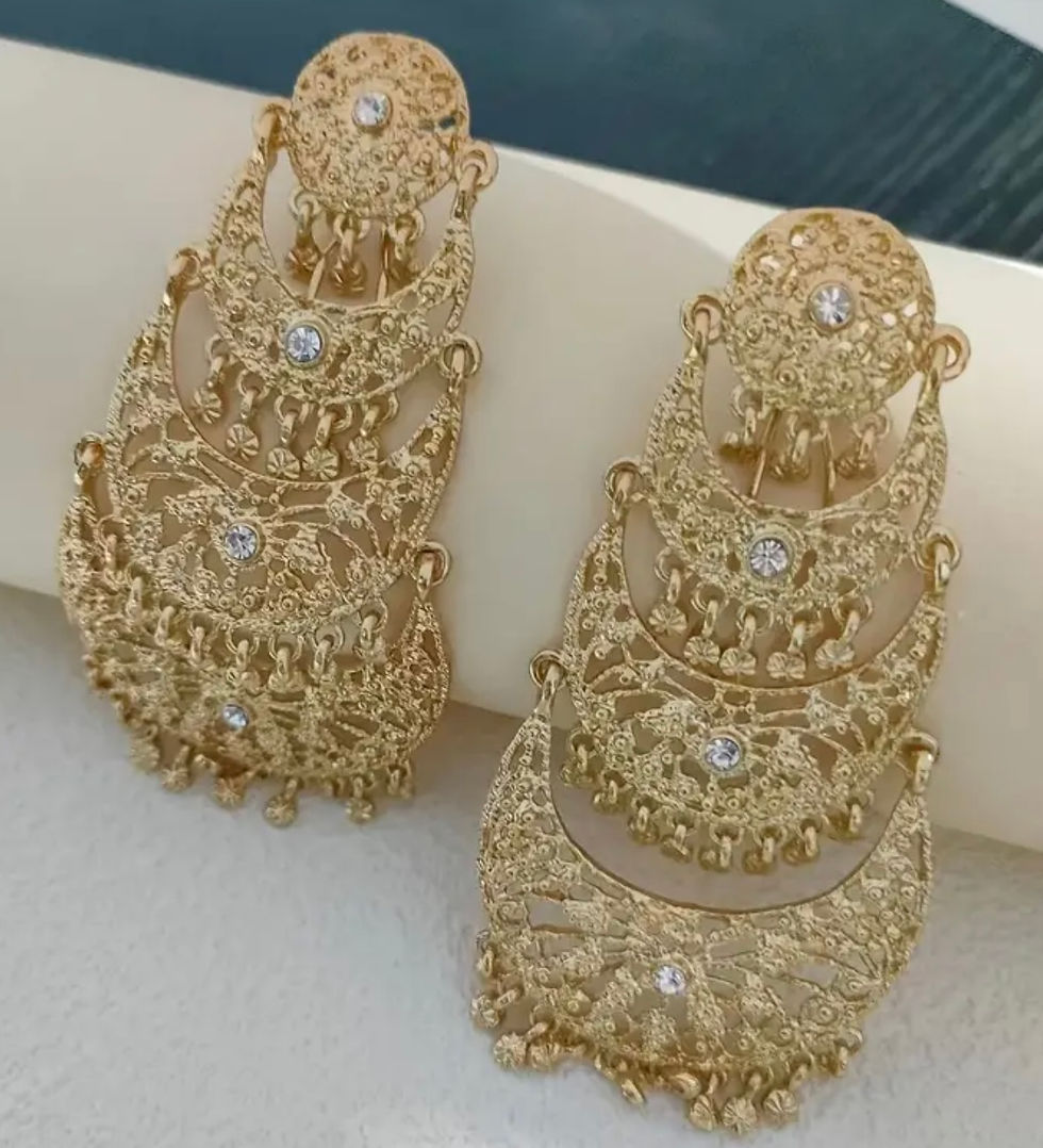 Miniatura: Brinco Maxi Arábias