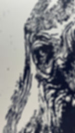 Thumbnail: ‘Wisdom’ - Lino print 