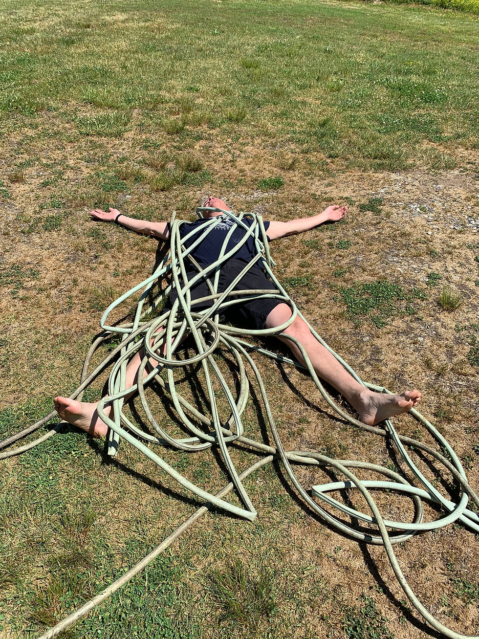 I hate my garden hose