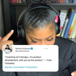 Coaching isn’t therapy—it’s product development, with you as the product.