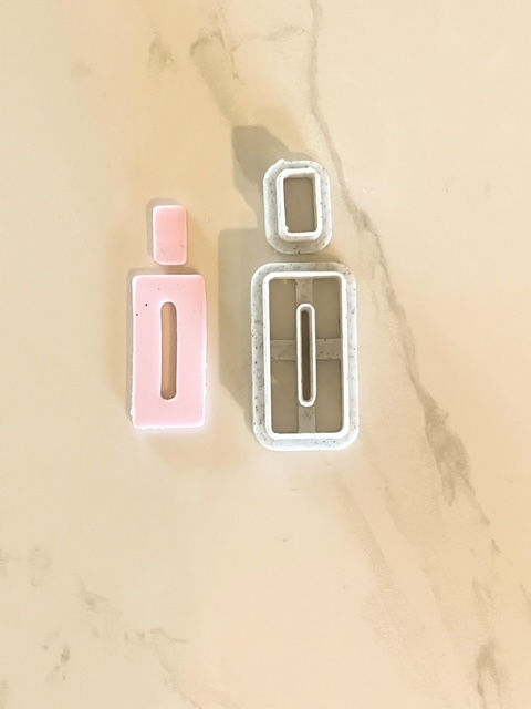 2pc Geometric Clay Cutter