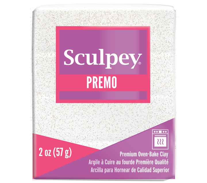 Premo Sculpey 57g - Frost White Glitter