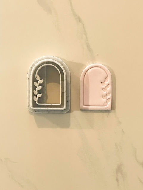 Frame Foliage Arch Clay Cutter